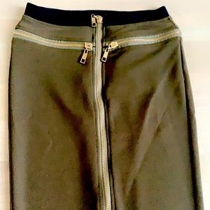 Brand new bandage zipper skirt